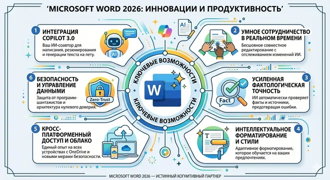Word 2026 Ворд 2026 — логотип